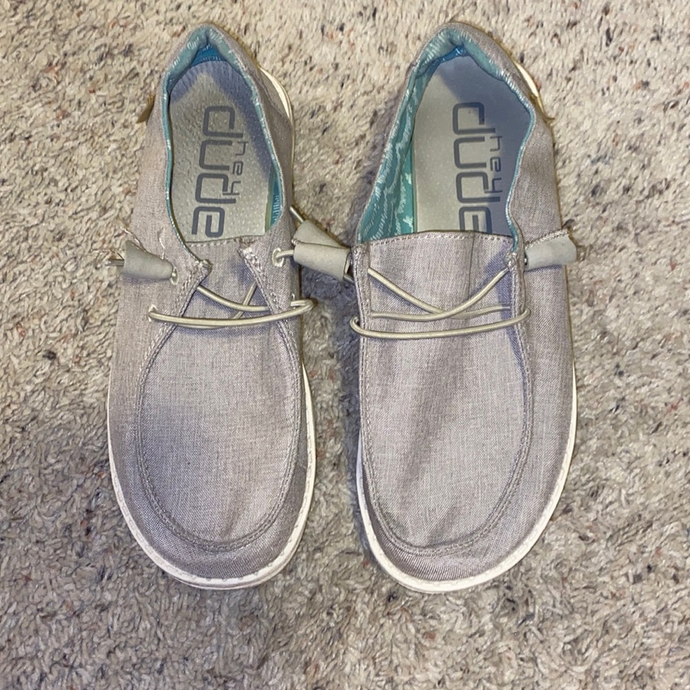 Hey Dudes wendy chambray beige